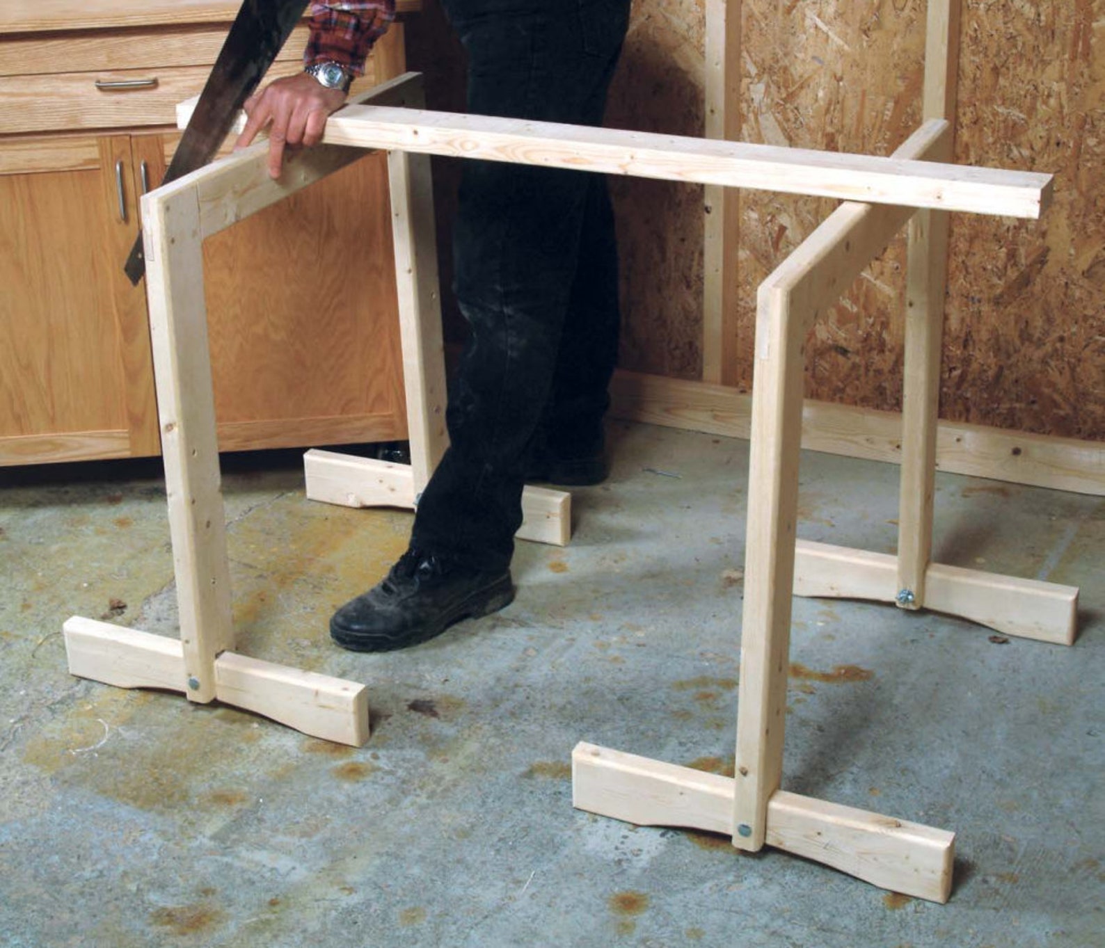 sawhorse plans