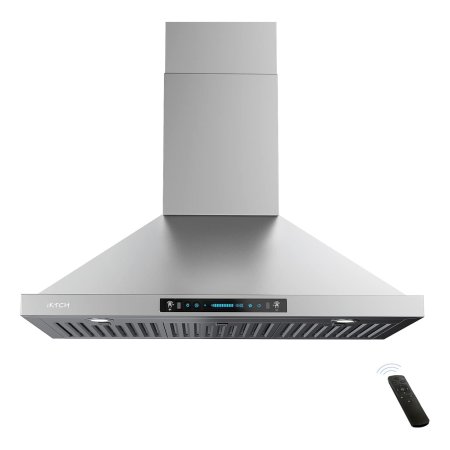  The Best Ductless Range Hood Option: IKTCH 36-Inch Wall-Mount Range Hood