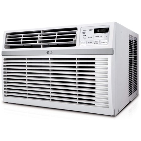  LG 10,000 BTU Air Conditioner With Wi-Fi Control on white background