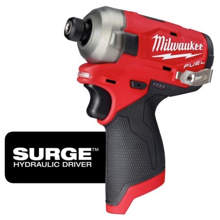  The Best Milwaukee Impact Drivers Option: Milwaukee M12 FUEL SURGE Compact Lithium-Ion 1/4 in.