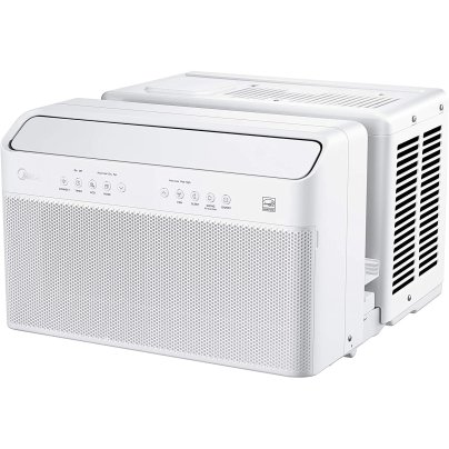 Midea U Inverter Window Air Conditioner on white background