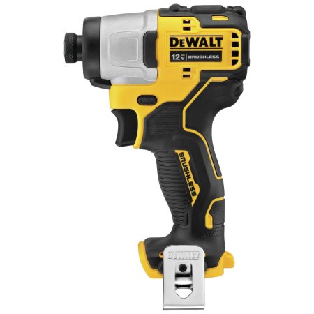  The DeWalt Xtreme 12V MAX Brushless Impact Driver on a white background.