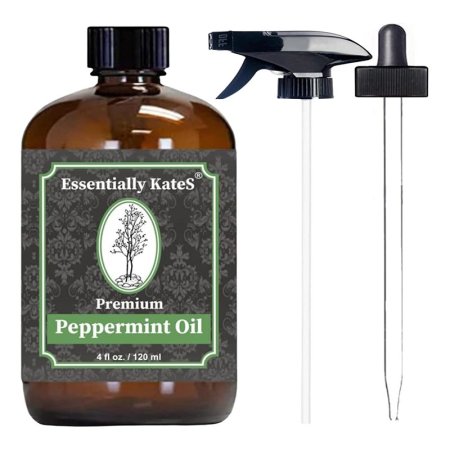  Essentially KateS Peppermint Essential Oil on a white background.