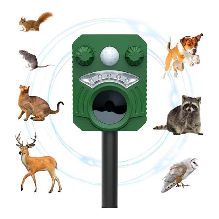  RibRave Ultrasonic Animal Repeller on a white background.