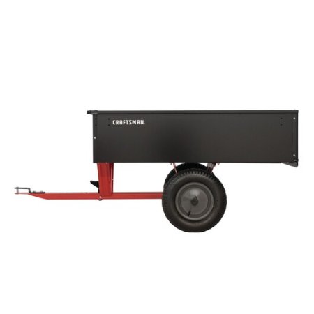  The Best Dump Carts for Lawn Tractors Option: Craftsman 12 cu ft Steel Dump Cart