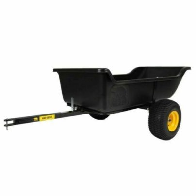 The Best Dump Carts for Lawn Tractors Option: Polar Trailer HD 1500 Poly Dump Trailer