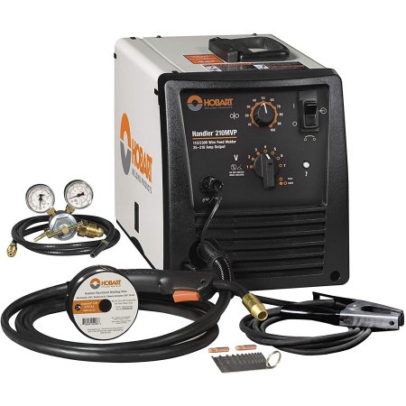  Best MIG Welders Option: Hobart - 500553 Handler 210 MVP MIG Welder, Small