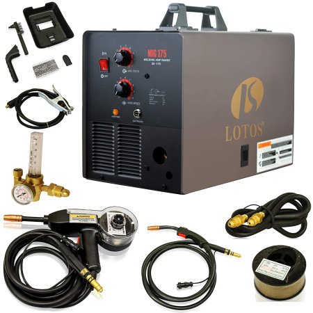  Best MIG Welders Option: LOTOS MIG175 175AMP Mig Welder with Free Spool Gun