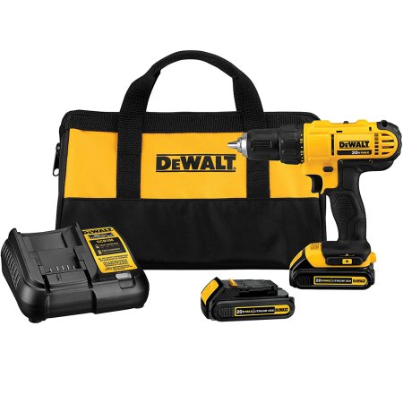  Best DeWalt Drills Options: DEWALT 20V Max Cordless Drill