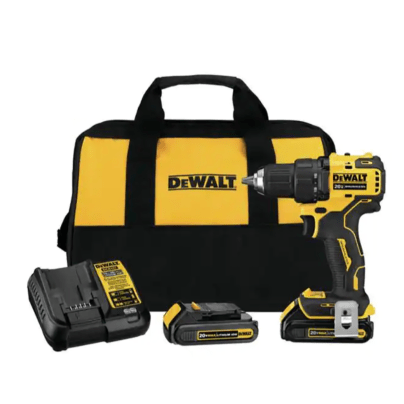 Best DeWalt Drills Options: DEWALT ATOMIC 20-Volt MAX Cordless Brushless Compact