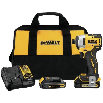 The Best DeWalt Impact Driver Option: DEWALT ATOMIC 20V MAX Impact Driver