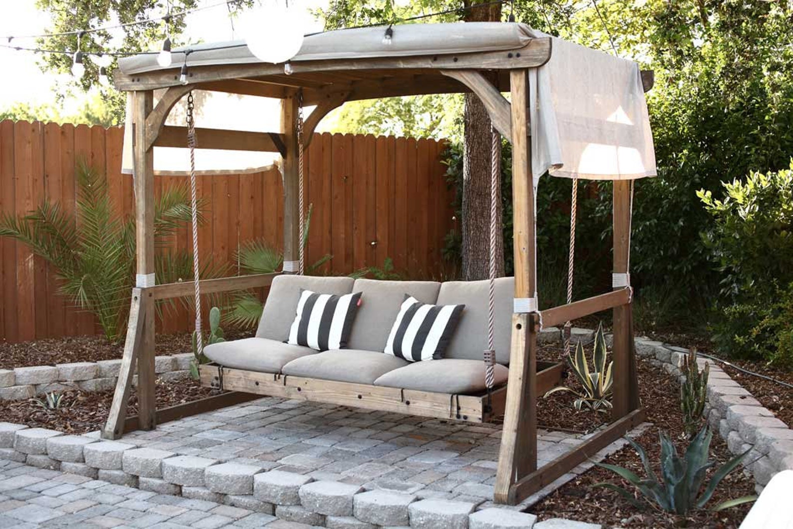 porch swing plans