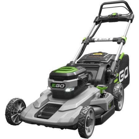  The Ego Power+ 21-Inch Self-Propelled Mower on a white background.