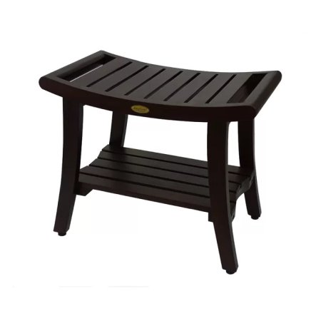  The Best Shower Benches Option: Decoteak Harmony Teak Shower Bench