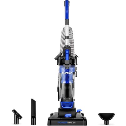 The Eureka NEU280 Lightweight Powerful Upright Vacuum on a white background.