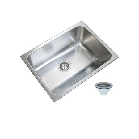  The Best Utility Sinks Option: Ukinox Stainless Steel Laundry Sink With Washboard