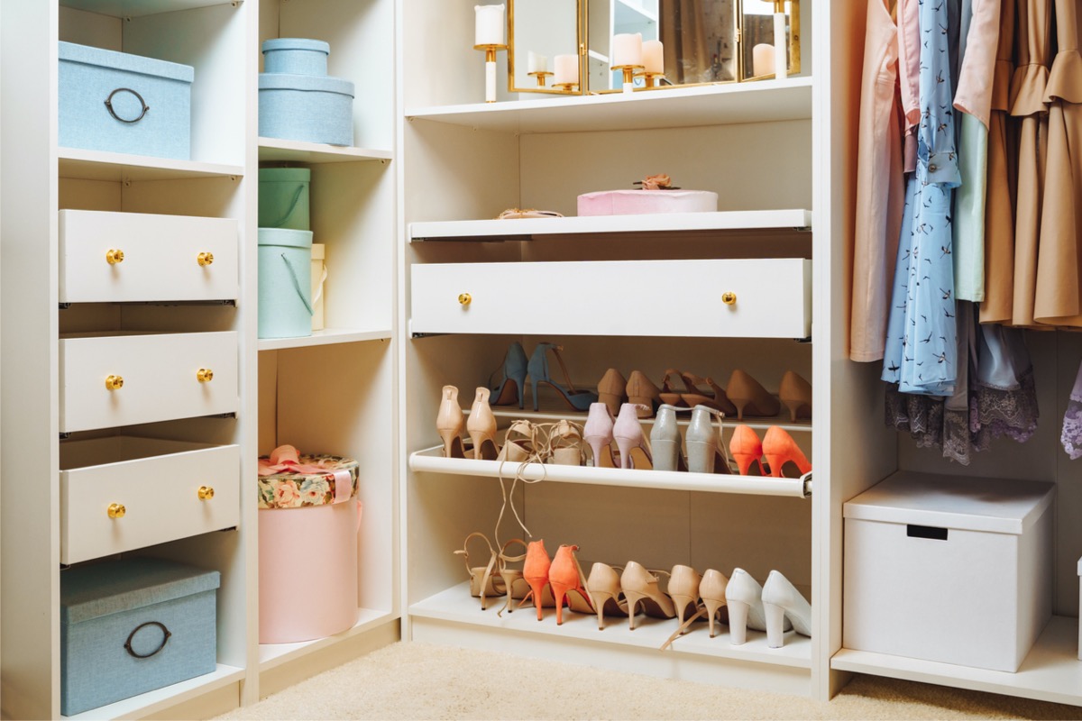 closet organization ideas