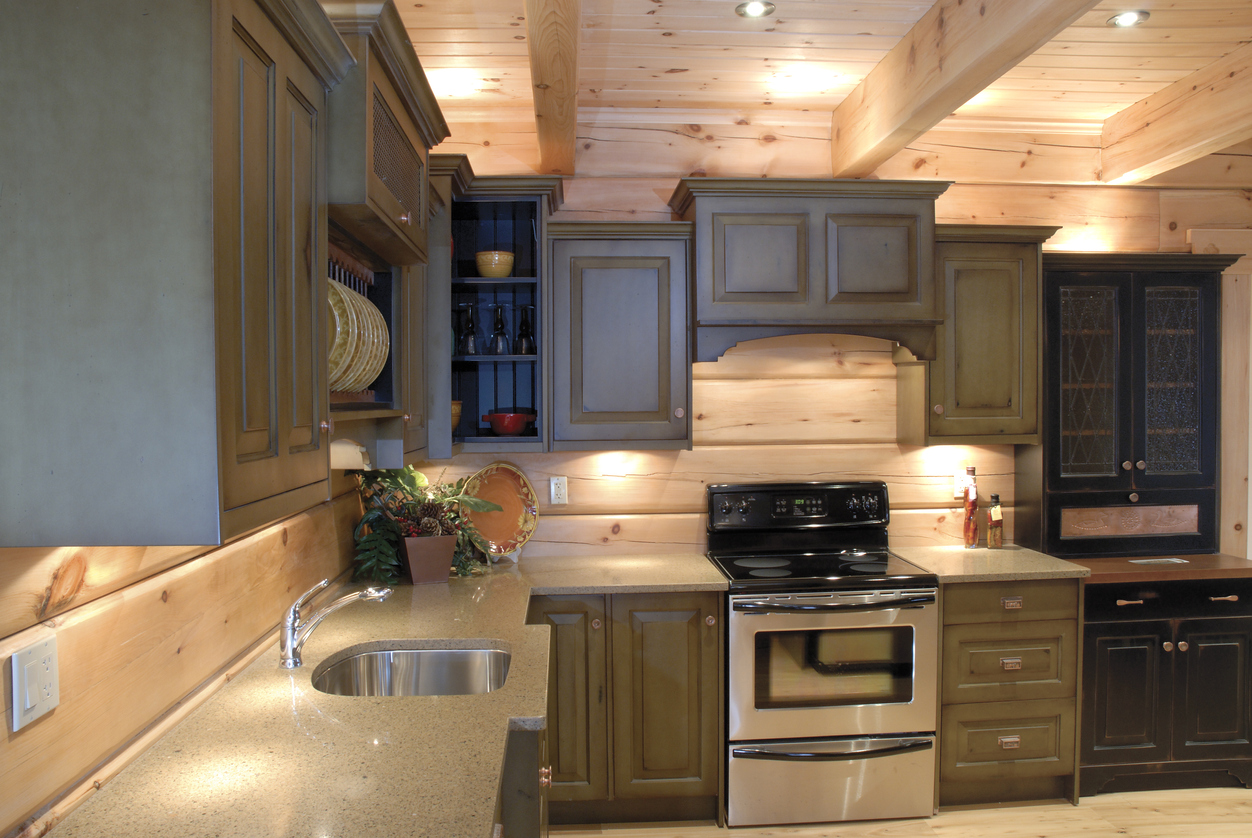 two-tone kitchen cabinets