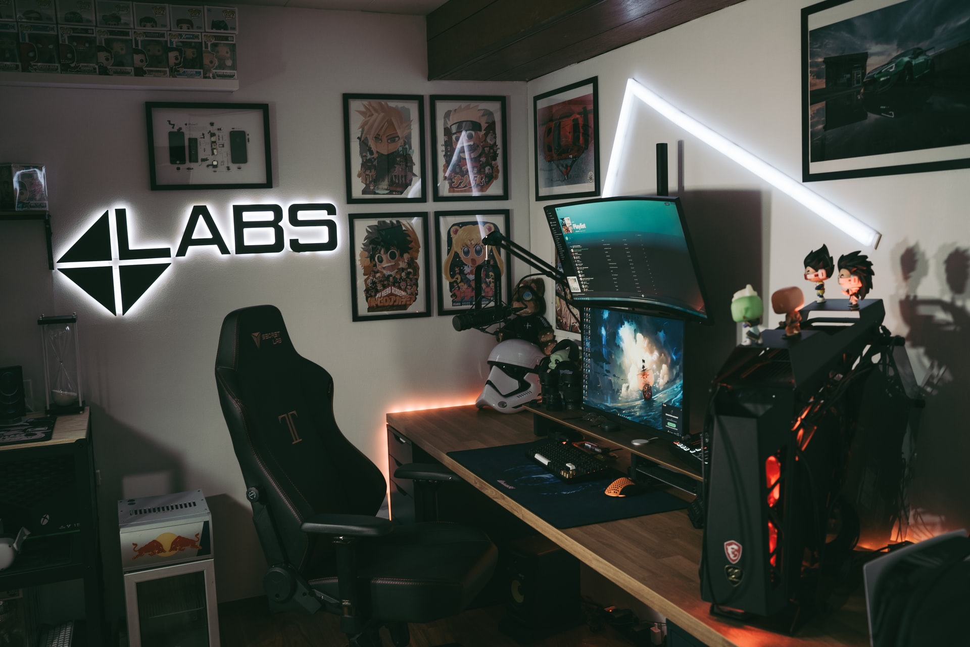 gaming room