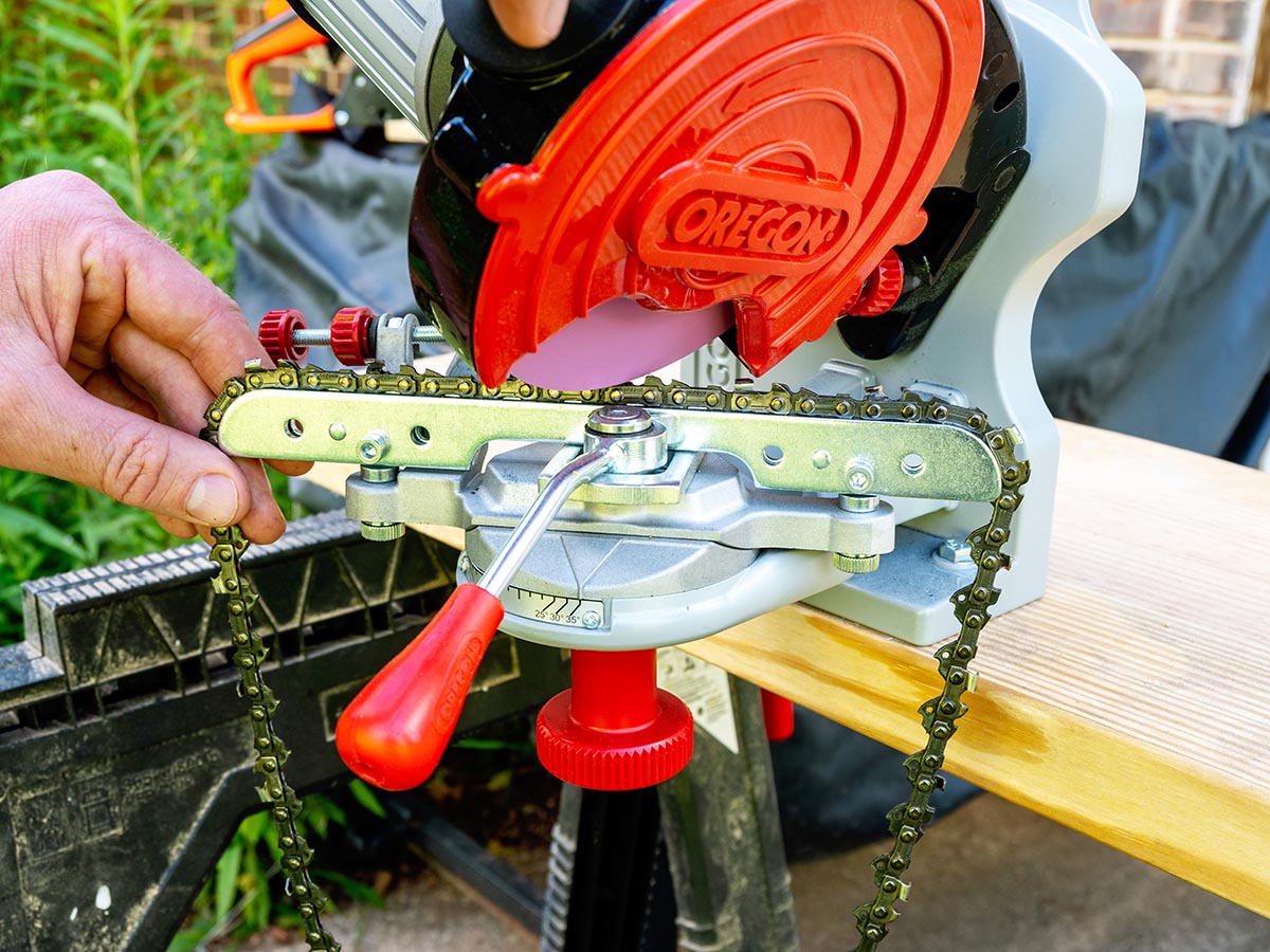 The Best Chainsaw Sharpener Option