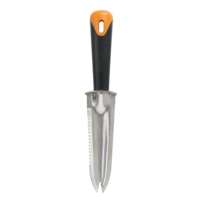 The Fiskars Big Grip Multipurpose Planting Knife on a white background.