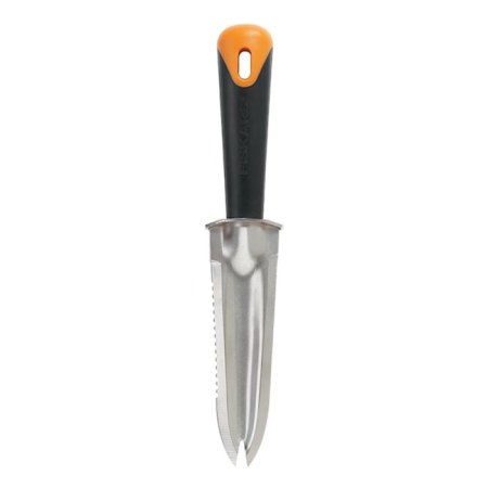  The Fiskars Big Grip Multipurpose Planting Knife on a white background.