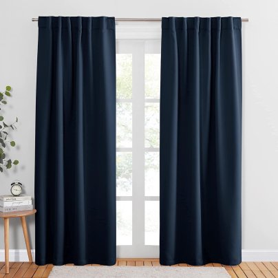 The Best Soundproof Curtains Option: Pony Dance Blackout Insulated Soundproof Curtains