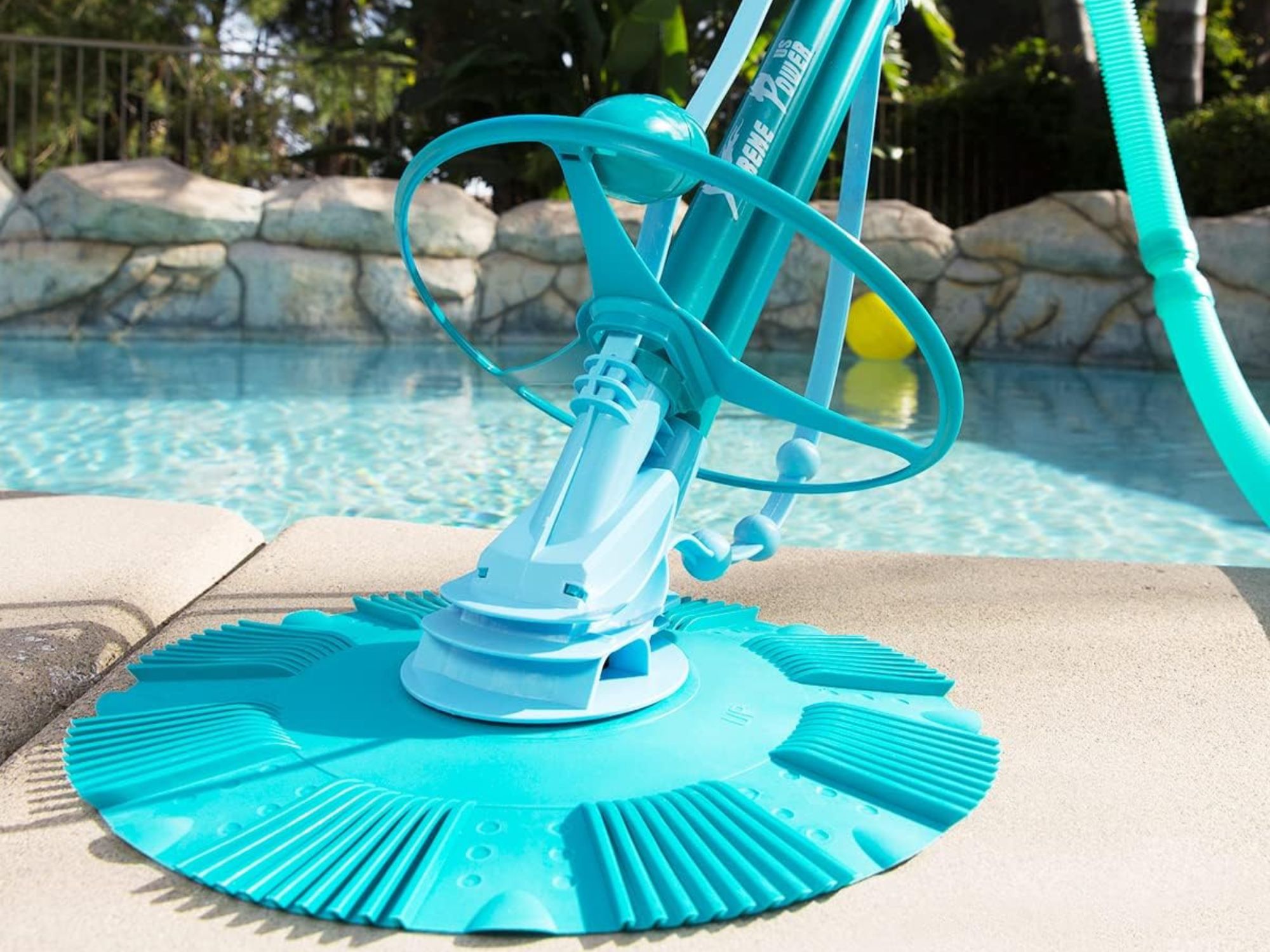 One model of the Best Suction Pool Cleaner options close-up