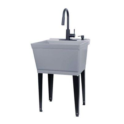 The Best Utility Sink Option Jackson Supplies Tehila Utility Sink With Faucet