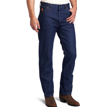  The Best Construction Work Pants Option: Wrangler Men's FR Flame Resistant Original Fit Jean