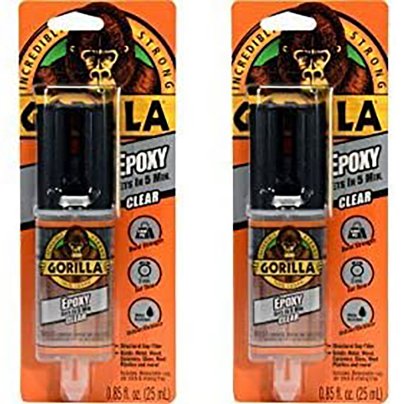 The Best Glues For Rubber Option: Gorilla Epoxy