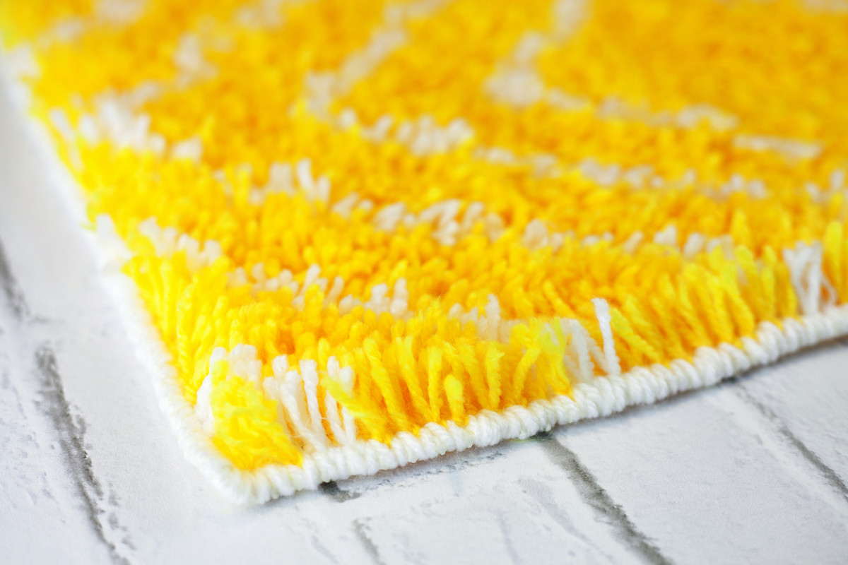 how to wash bath mats