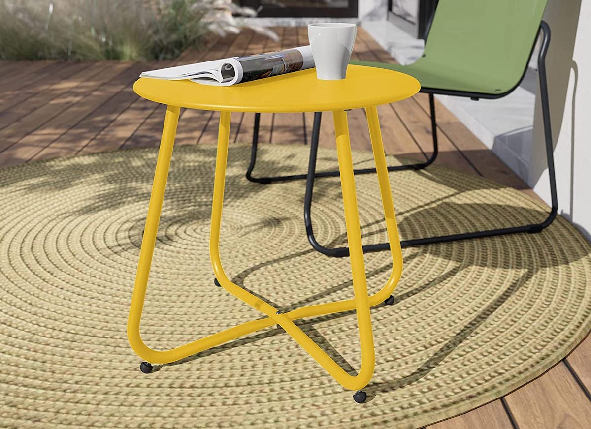 best outdoor side tables