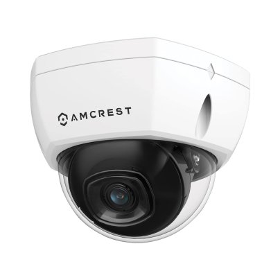 The Best PoE Security Camera Systems Option: Amcrest UltraHD 4K 8MP Dome POE IP Security Camera