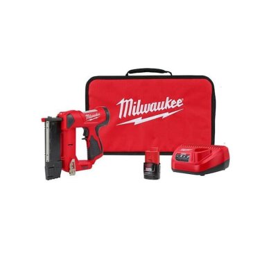 The Best Pin Nailers Option Milwaukee 2540-21 M12 23-Gauge Pin Nailer Kit