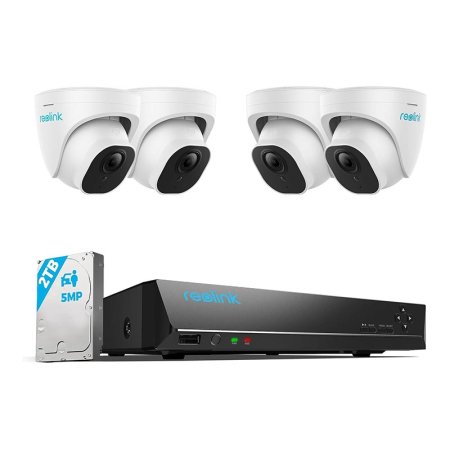  The Best PoE Security Camera System Option Reolink RLK8-520D4-5MP Home Security Camera System