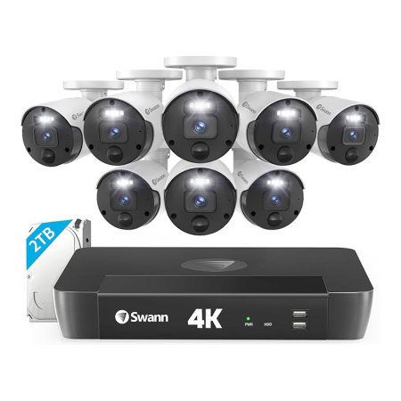  The Best PoE Security Camera System Option Swann Master-Series 8-Camera, 8-Channel NVR System