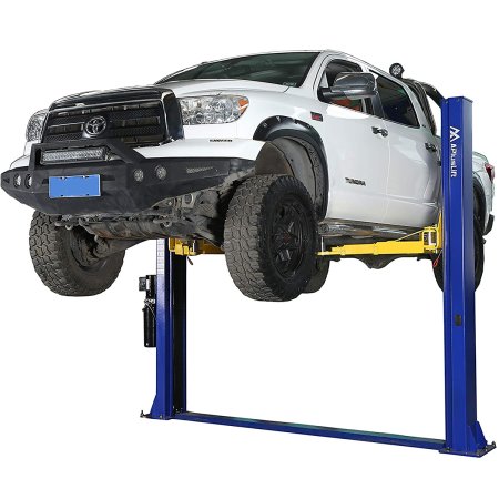  APlusLift HW-10KBP 10,000 LB 2-Post Floor Plate Lift on a white background