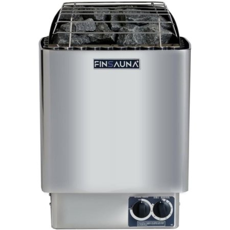  The Finsauna H450 4.5 kW Home Sauna Heater on a white background.