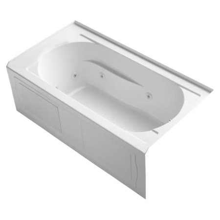  The Best Whirlpool Tubs Option: Kohler Devonshire Alcove Whirlpool Bath