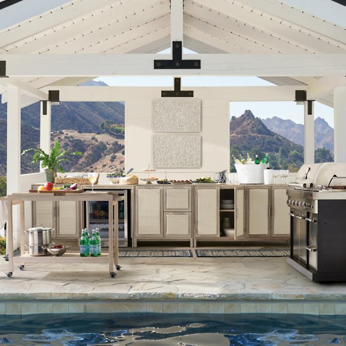 covered outdoor kitchen ideas