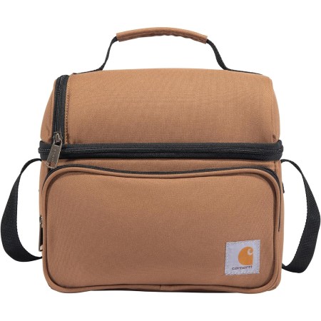  Carhartt Deluxe Dual-Compartment Lunch Cooler on a white background