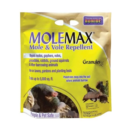  The Best Vole Repellents Option: Bonide MoleMax Mole & Vole Repellent Granules