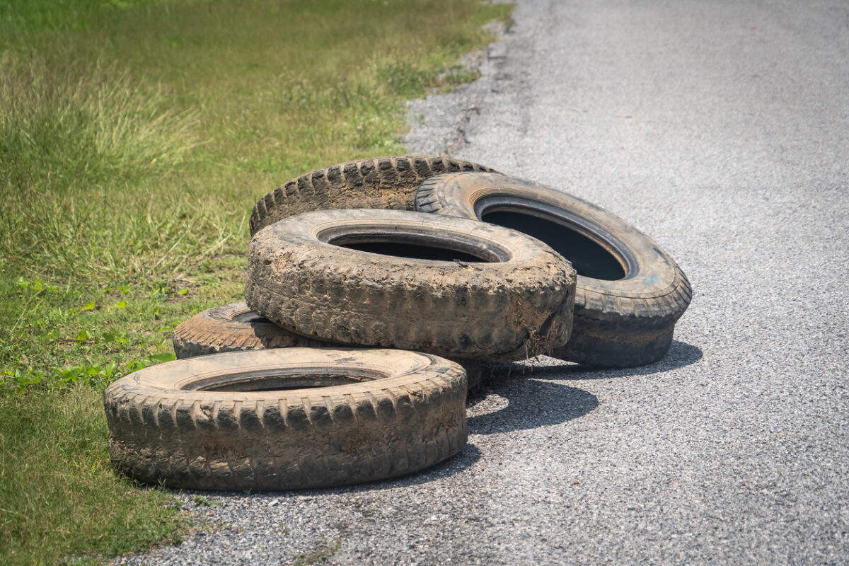 how to dispose of tires