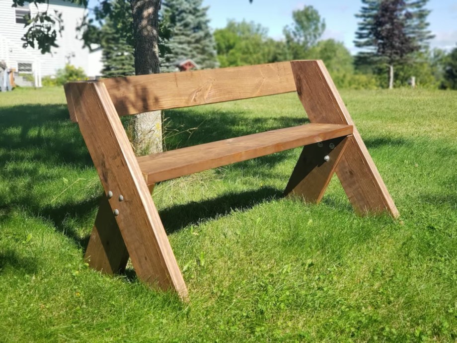 15 Outdoor Bench Plans You Can Build This Weekend - Bob Vila