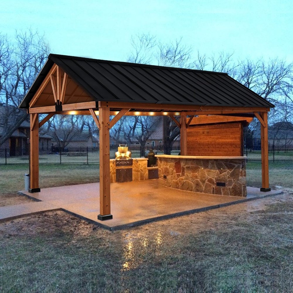 covered outdoor kitchen ideas