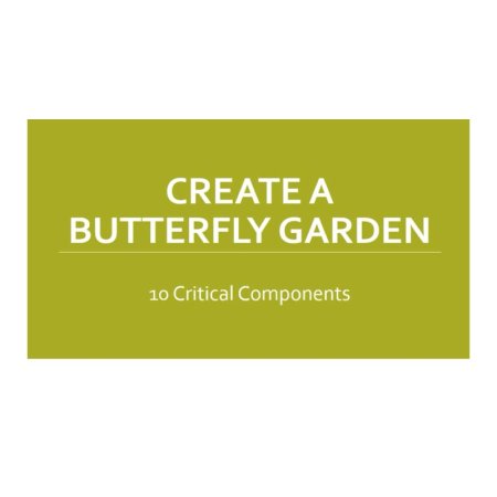  The Best Online Gardening Classes Option: Create A Butterfly Garden