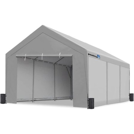  The Best Carports Option: Peaktop Outdoor 20' x 12' Upgraded Carport