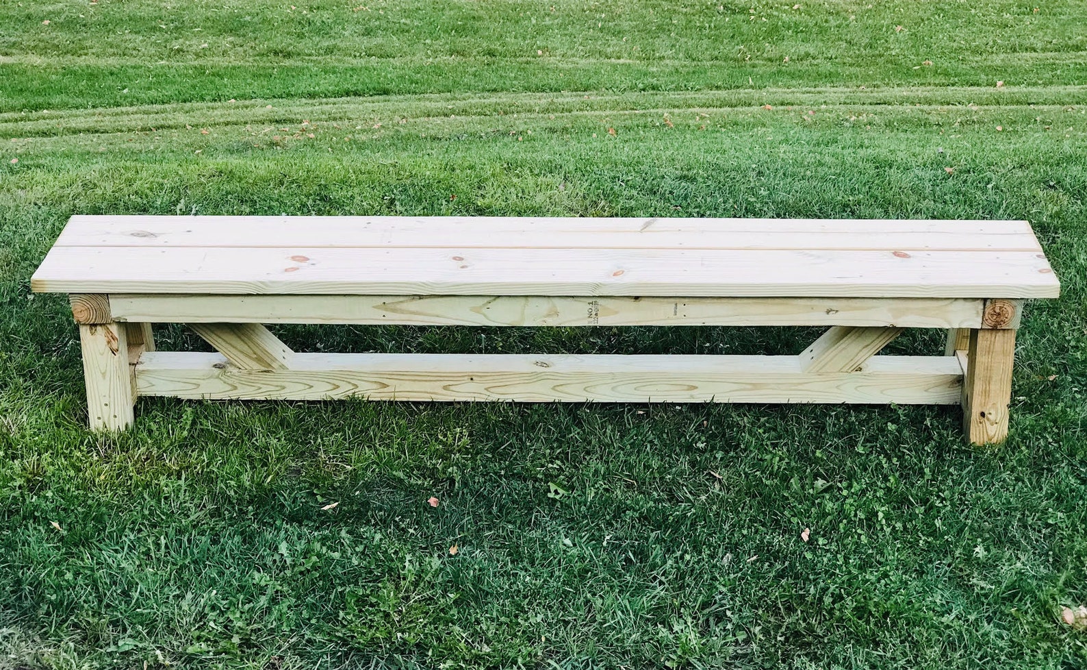 outdoor bench plans