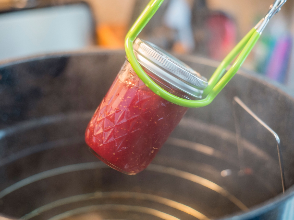 water bath canning